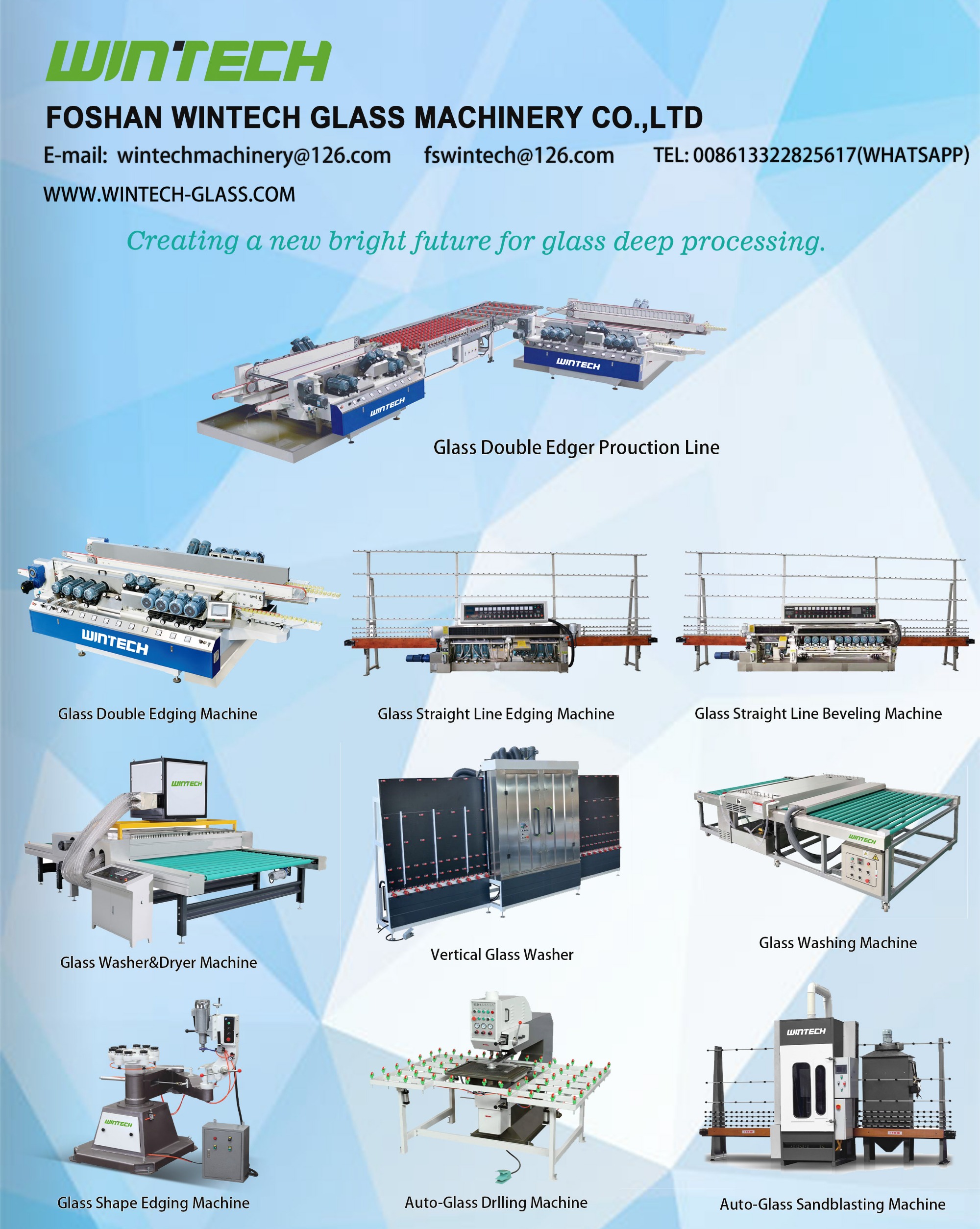 WINTECH GLASS MACHINERY Co.,Ltd.